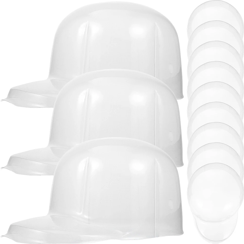 

12pcs Pvc Display Holder Rack Smooth Surface Support Stand For Store Baseball Hat Storage Rack Desktop Storage Stand