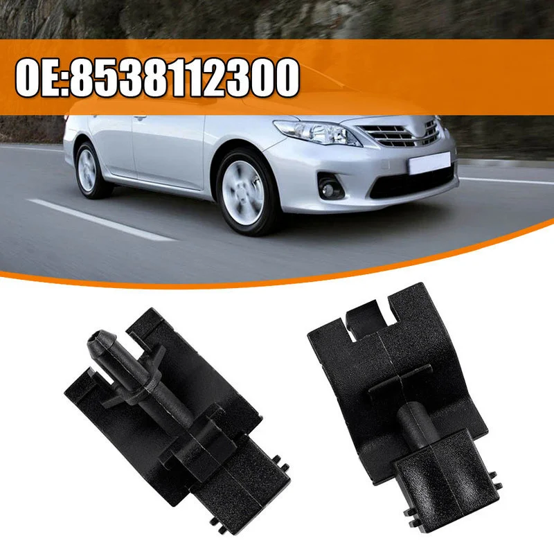 2pc for Toyota Corolla Altis Camry Auris Highlander 2007 2008 2009 2010 Car Front Windshield Wiper Washer Jet Nozzle Accessories