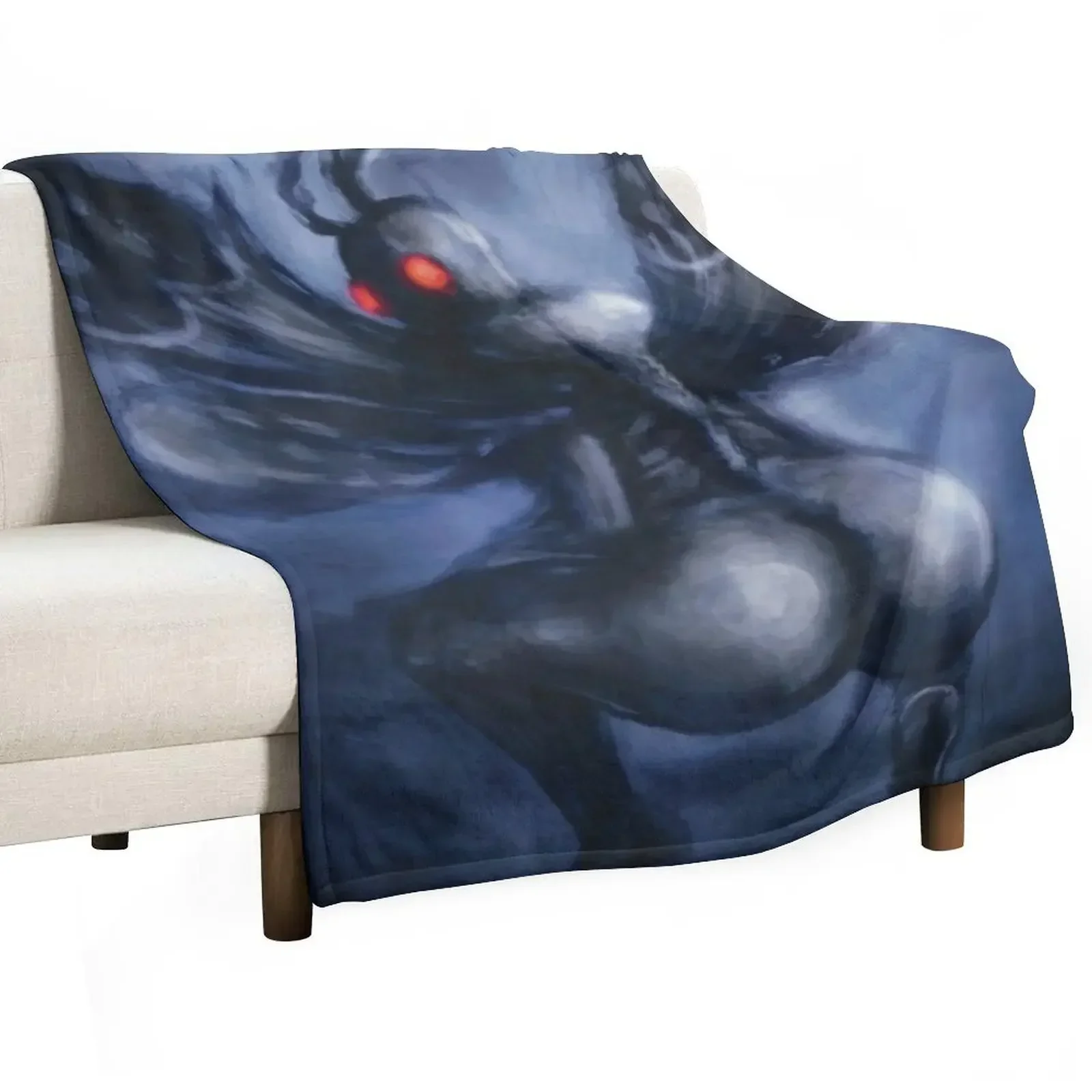 Twerking Mothman Throw Blanket decorative manga Sleeping Bag Furry Blankets