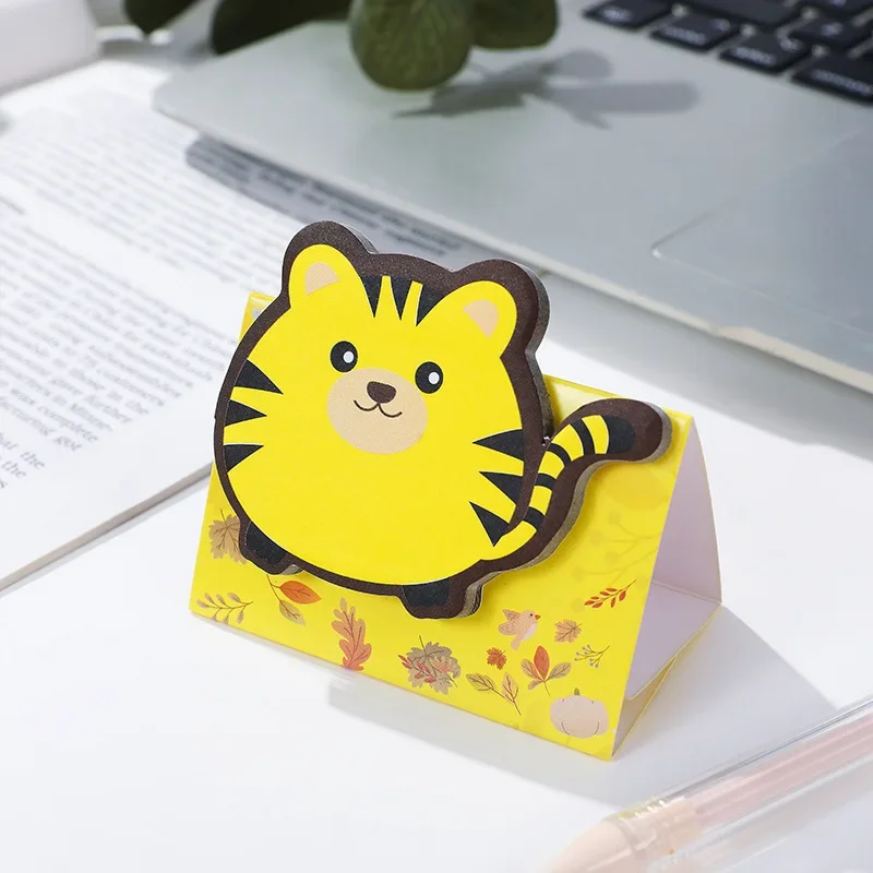 Kawaii Animal Memo Pads Creative N Times Memo Pad Cartoon Notebook Message Notepad Cute Journaling Stationery School Supplies