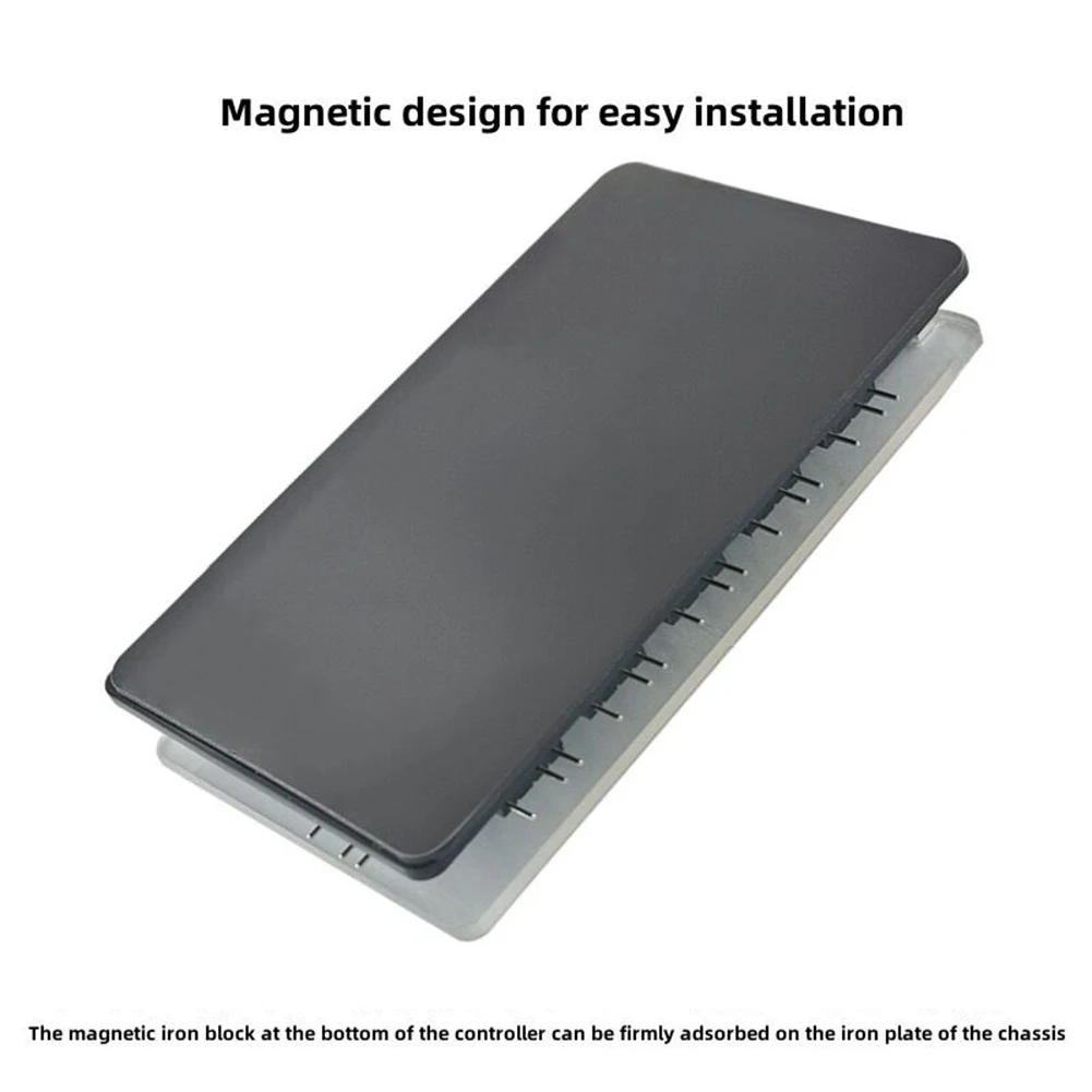 Adaptador de concentrador de ventilador con caja ARGB de 4 pines, PWM y 5V, 3 pines, alimentación SATA, Enfriador de concentrador 10/16, divisor maestro multidireccional, controlador de ventilador, divisor de concentrador