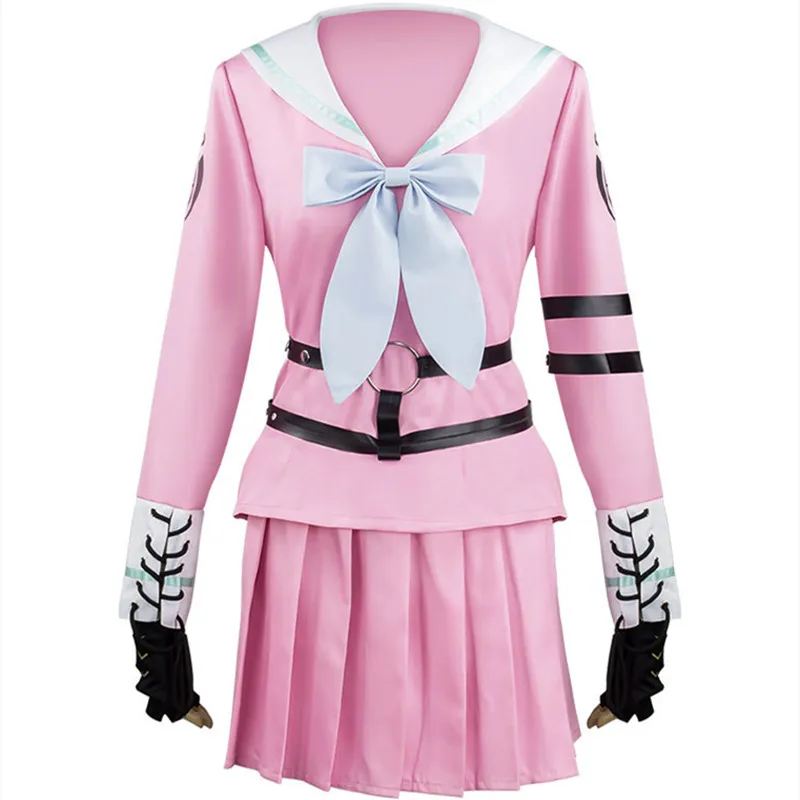 2023 Anime Danganronpa Nanami ChiaKi Cosplay Costume Ibuki Mioda Miu Iruma Dress Uniform Jacket Sailor Skirt Halloween Clothing