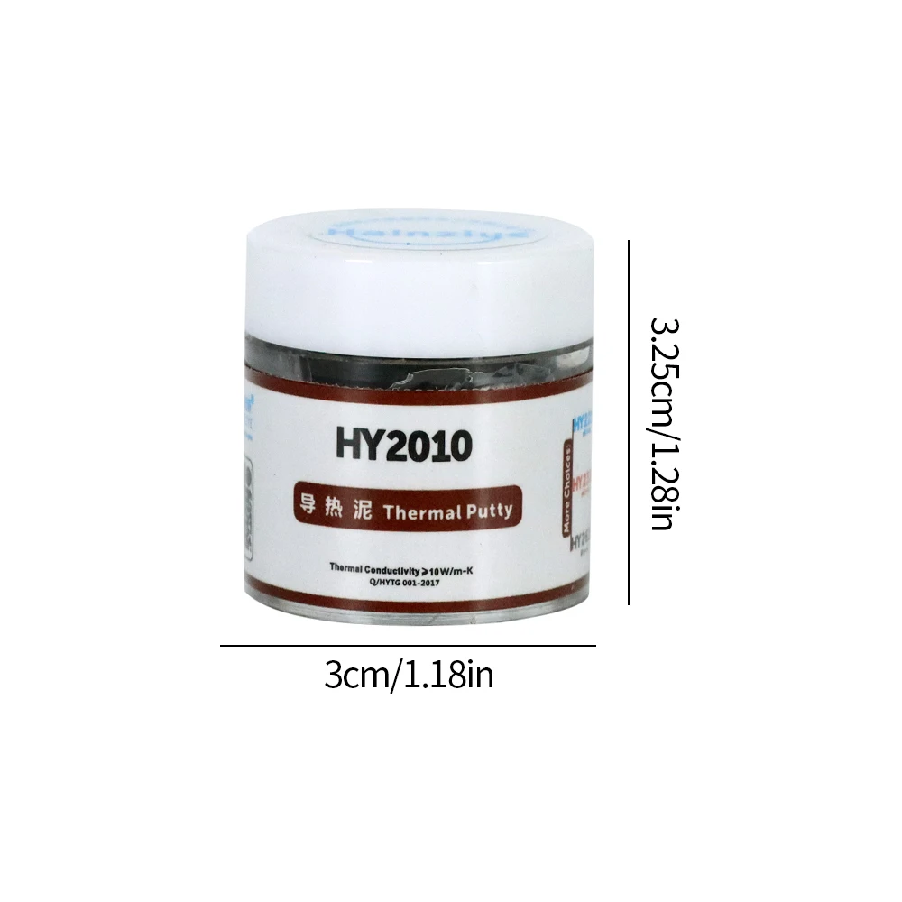 HY2210 HY2310 10 W/mk Grasso Termico Mastice Composito Termico Conduttivo Grasso Al Silicone Calore Fango Composto Cpu Mastice Termico Freddo