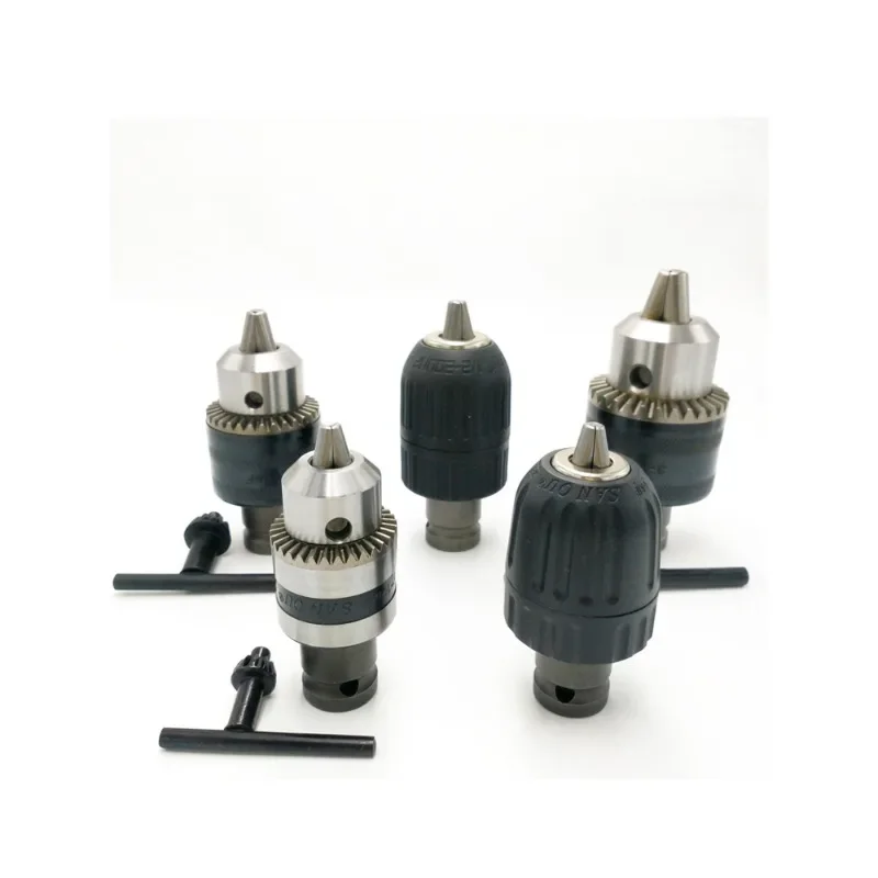 مفتاح ربط كهربائي، رأس تحويل تلسكوبي، مسدس هواء إلى أداة تشاك الحفر الكهربائية، ملحقات مثقاب مقاعد البدلاء المشتركة العالمية