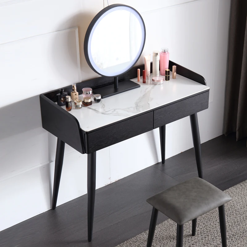 

Bedroom Cabinet Dressing Table Lights Organizer Salon Multifunctional Dressing Table Classic Charm Penteadeira Salon Furniture