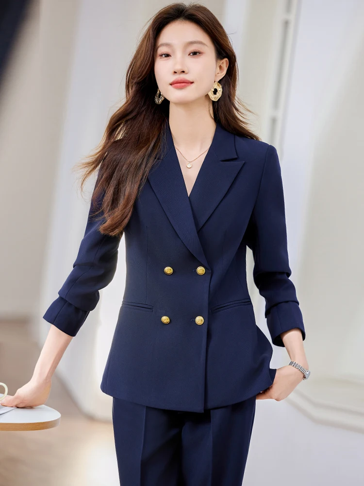 

Olive Green Suit Set Women's New 2026 Spring Professional Interview Formal Hotel Workwear Elegant Career Commute Style Suit