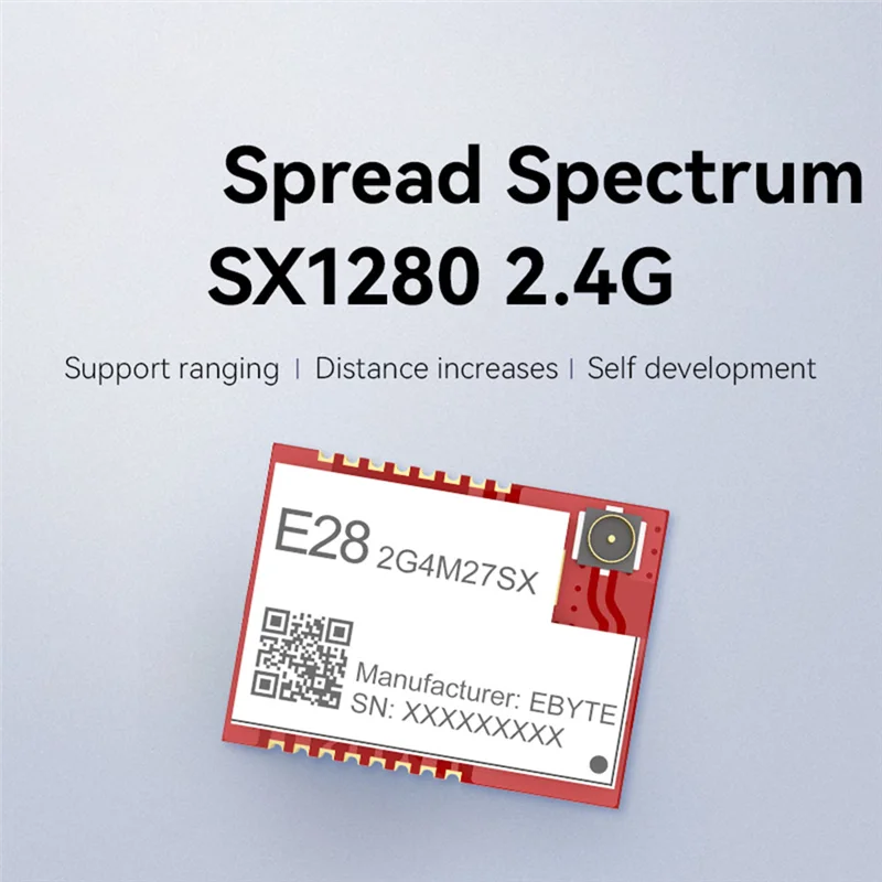 SX1280 وحدة الترددات اللاسلكية اللاسلكية CDSENET E28-2G4M27SX 27Dbm Lora SMD PA + LNA GFSK FLRC #5