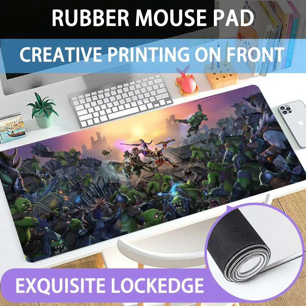 

Mouse Pad Large rubber mouse pad with lock edge computer gamer HD Orcs must die printing desk pad keyboard pad