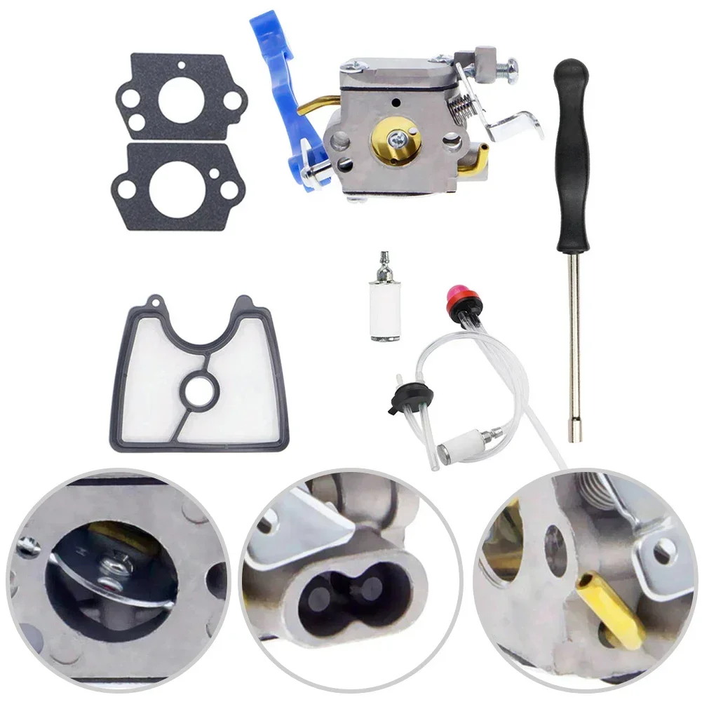 Metal Fuel Line Kit C1QW37 Replacement for Carburettor 125B 125BX 125BVX Designed for Consistent Engine Operation