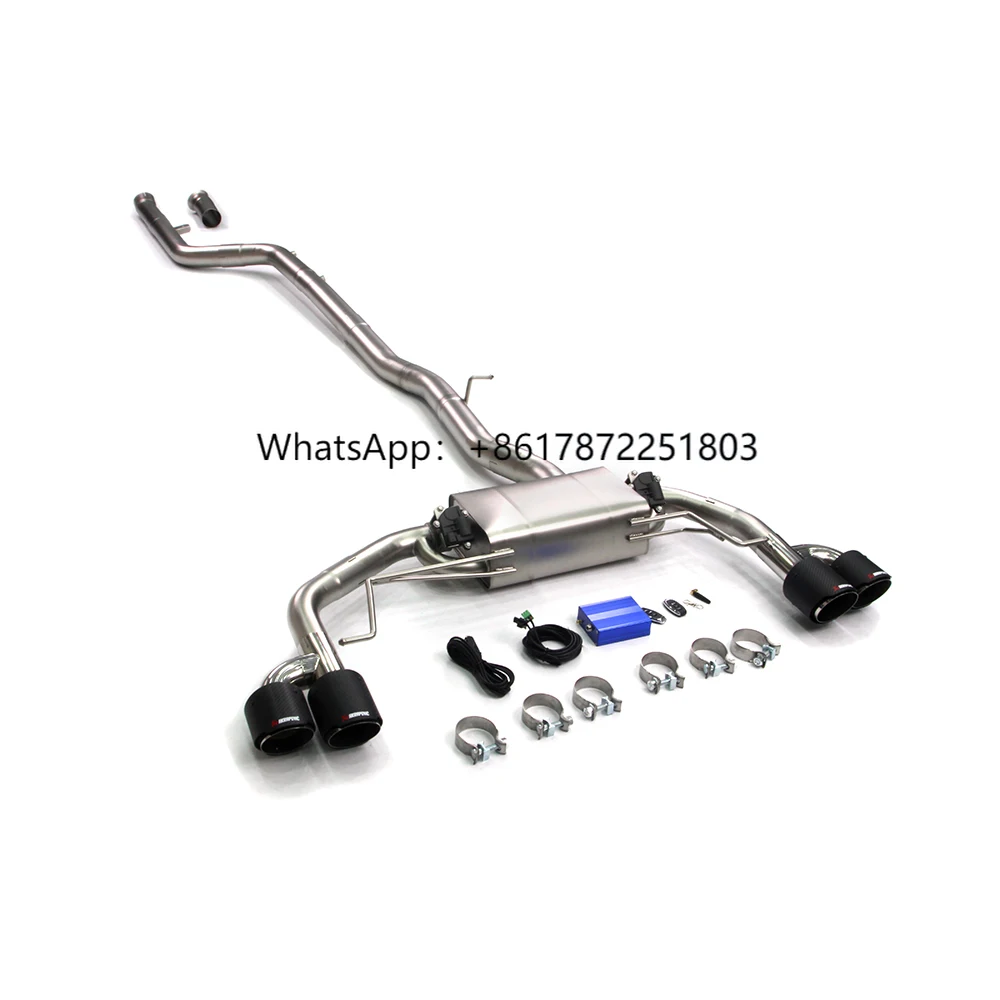 

Catback Exhaust Pipes Escape for X3/X4 M40i G01 3.0T 2016-2023 Racing Stainless Steel Car Exhaust System Pipe Muffler