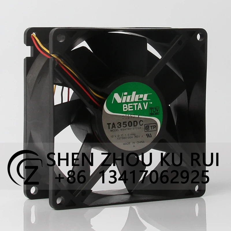 M34789-57CQ4 Case Cooling Fan High Air Flow Server for NIDEC 90X90X38MM 12V 1A 9CM 9038