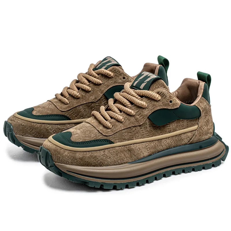 

VIPOL New men's casual shoes outdoor wear resistant fashion comfortable non-slip thick soled men's sports shoes