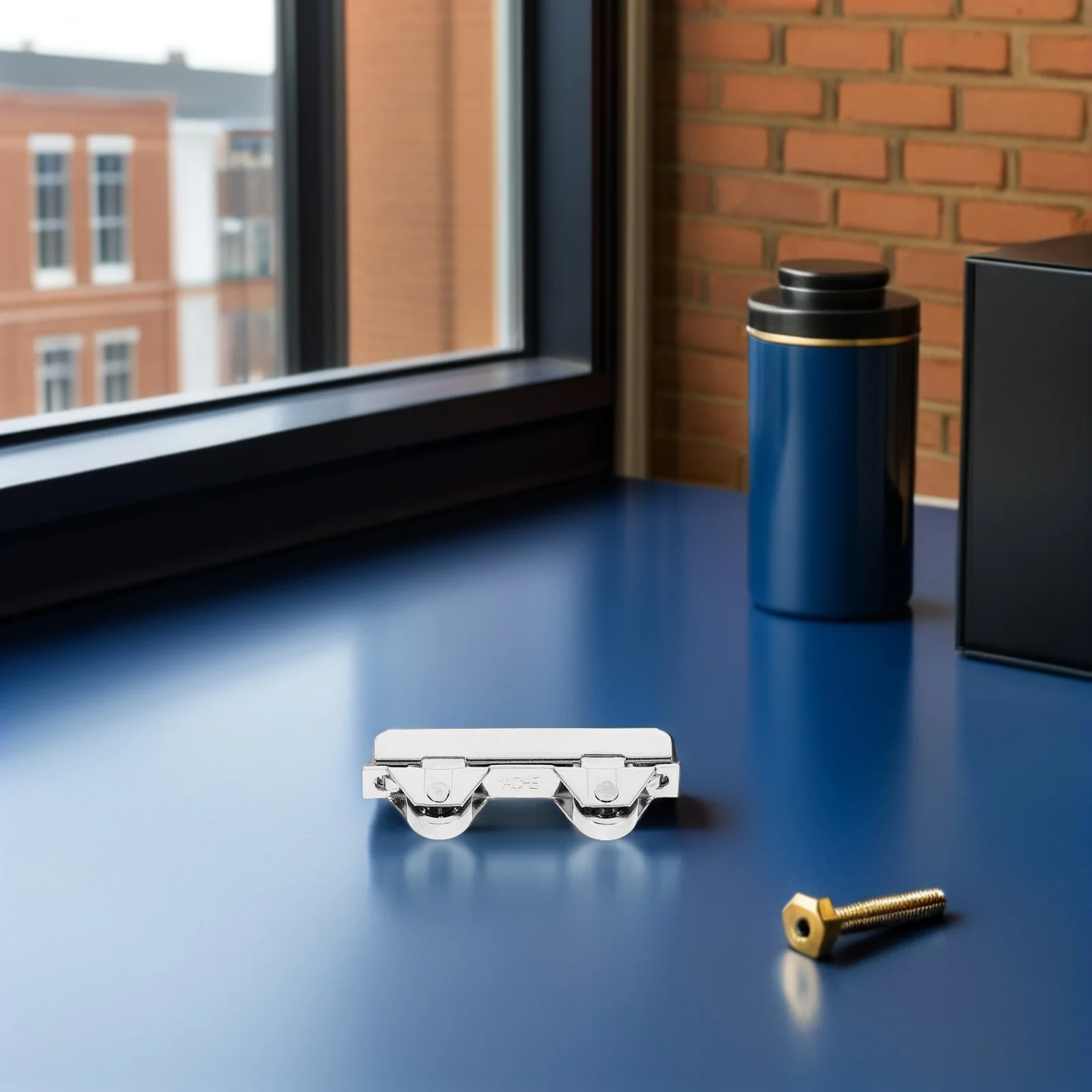 

20Pcs Display Cabinet Sliding Rollers Stainless Steel Low Noise Smooth Furniture Door Pulley Replacement for Glass Doors Windows