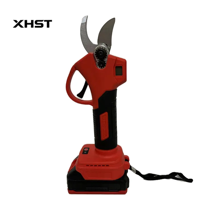 32mm Electric Pruner Rechargeable Lithium-ion Battery Cordless Shears Scissors Goat Hoof Trimmer Cutter Telescopic Pruner