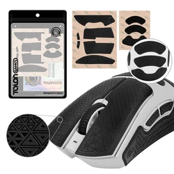 TALONGAMES Mouse Grip Tape Ultra Version For Razer DeathAdder V3 Pro / V4 Pro,Anti-Slip,Sweat-Absorbent,Textured Skin Kit Tape