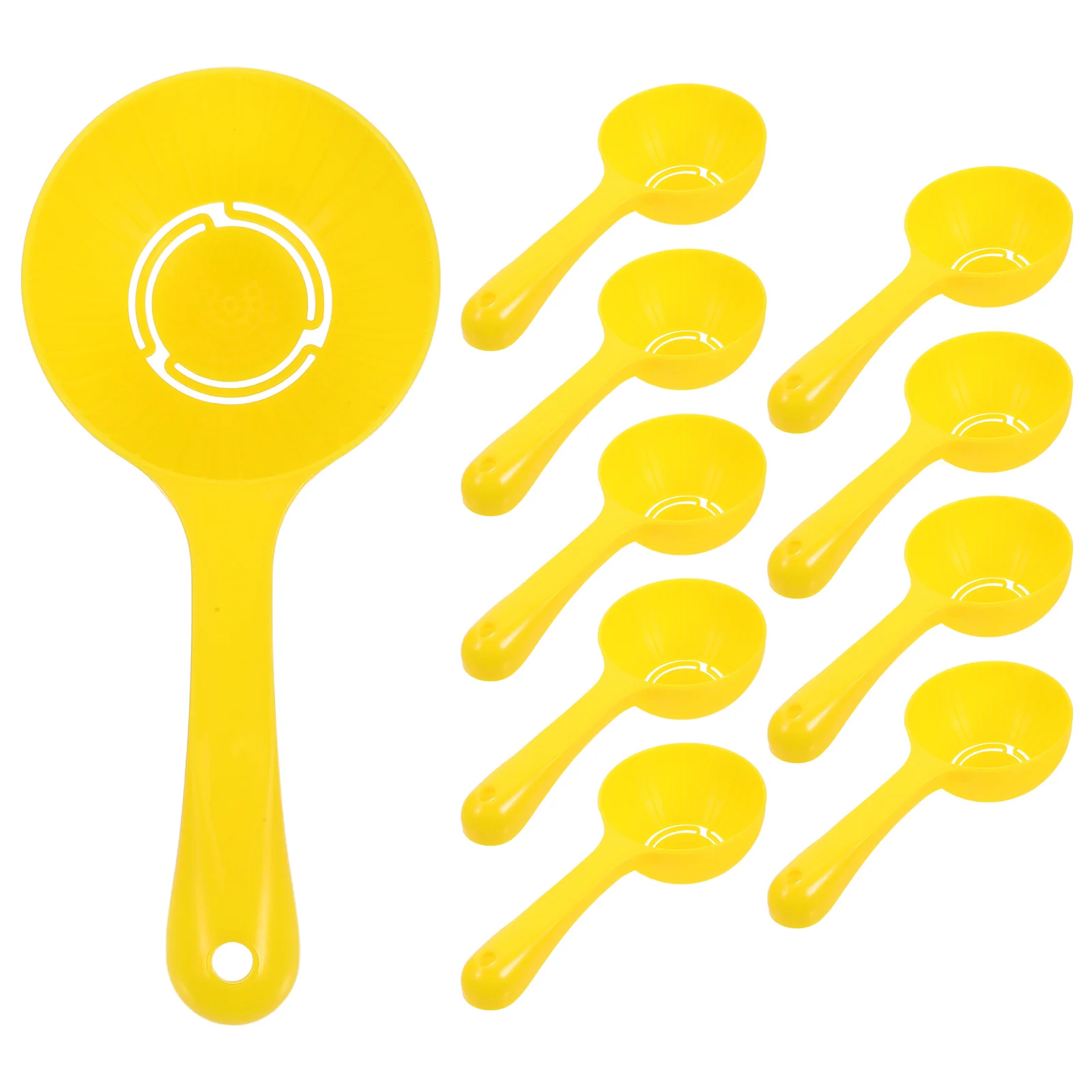 

10pcs Rice Ball Mold Onigiri Sushi Maker Plastic Nonstick Paddle Scoop Household Kitchen Tool Portable Lightweight Diy