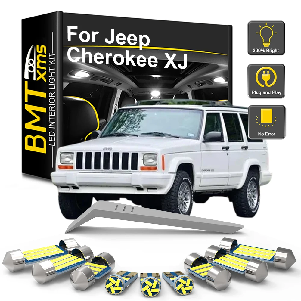 5/11/17-teiliges LED-Innenbeleuchtungsset für Jeep Cherokee XJ 1984-1990 1991 1992 1993 1994 1995 1996 1997 1998 1999 2000 2001 LED