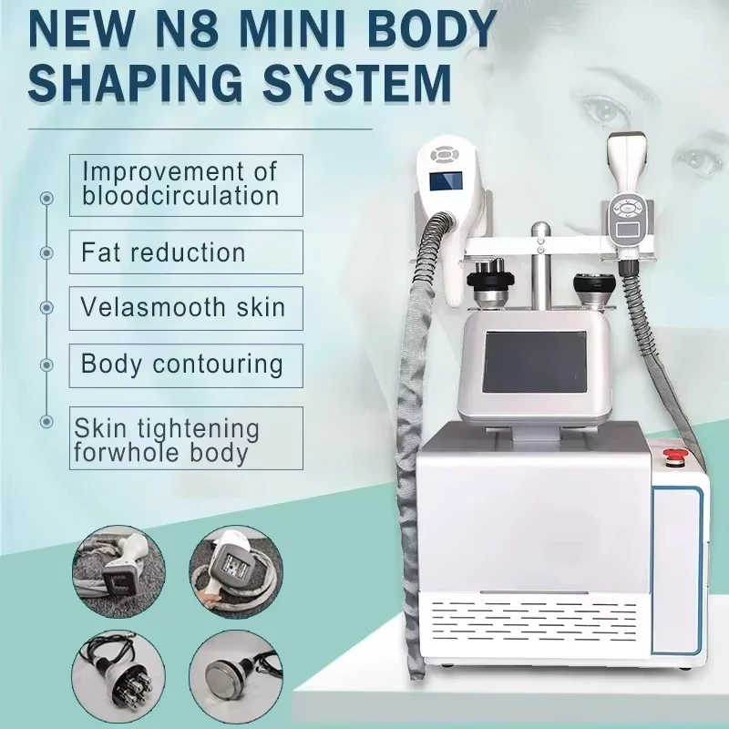 LPG Massage Machine Vela Shape Vacuum Face Lift Cavitation Multipolar Roller Slimming Equipment Vertical Weight Loss