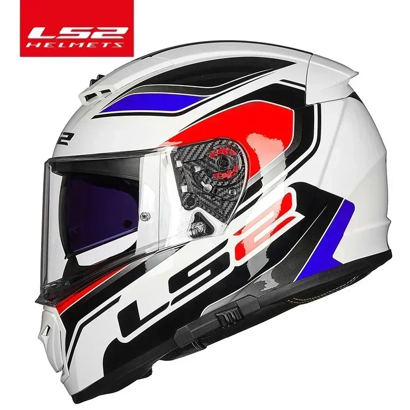 Capacete LS2 Breaker Motorcycle Helmet ls2 ff390 full face helmets dual lens included Fog-Free system