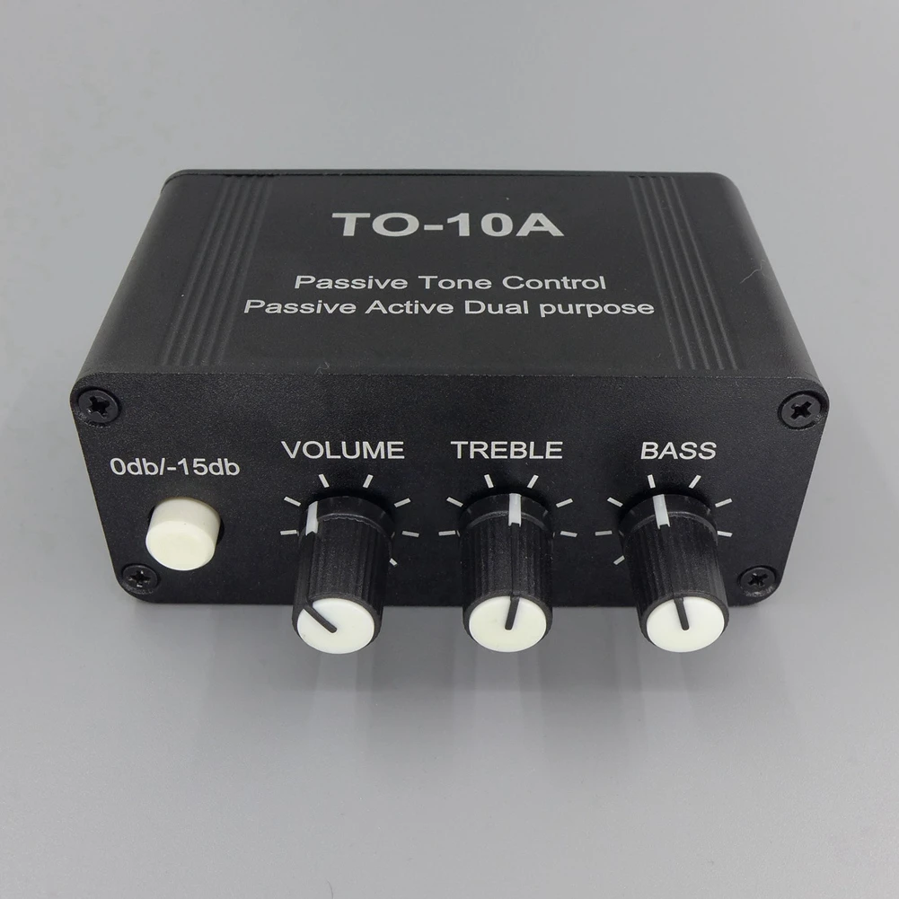 Y43A-NE5532 Amplifier Audio Depan OP Amp Ganda, Preamp Tabung Stereo Kontrol Nada Bass Tengah Treble Volume Redaman Tujuan Ganda