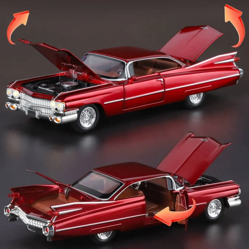 1:32 Eldorado Biarritz سبيكة سيارة نموذج الصوت والضوء التراجع لعبة الأطفال المقتنيات هدية عيد ميلاد