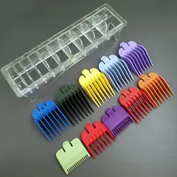 8/10Pcs Hair Clipper Guards Set Cutting Guides Fits for Wahl Clippers Trimmer Replacement Guard with Organizer, Color Coded Clip