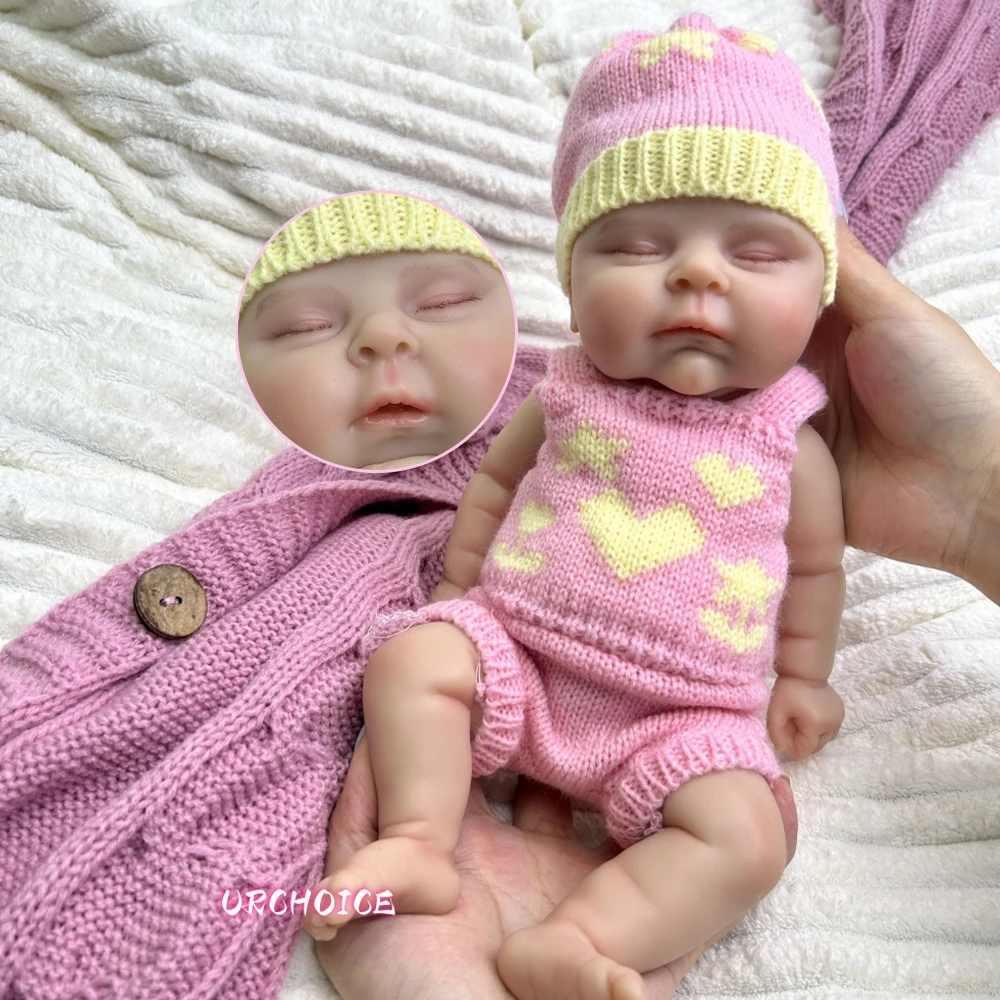 12인치 통통한 아기 소녀 복도주 가득 차있는 부드러운 실리콘 재탄생 인형 현실적인 세부사항 세탁 가능한 몸 인형 생일 크리스마스 선물