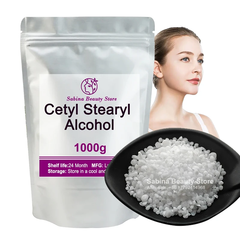 Hot Supply Cetyl Stearyl Alcohol , Skin Care Cosmetic Raw Material Cream Lotion