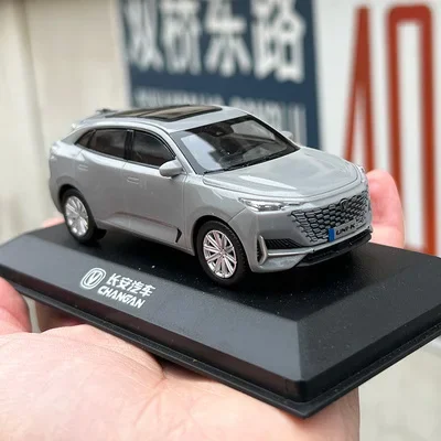 1/43 Scale Changan UNI-K Unik SUV Alloy Car Model Diecast Vehicle Toy Collection Souvenir Ornaments Display