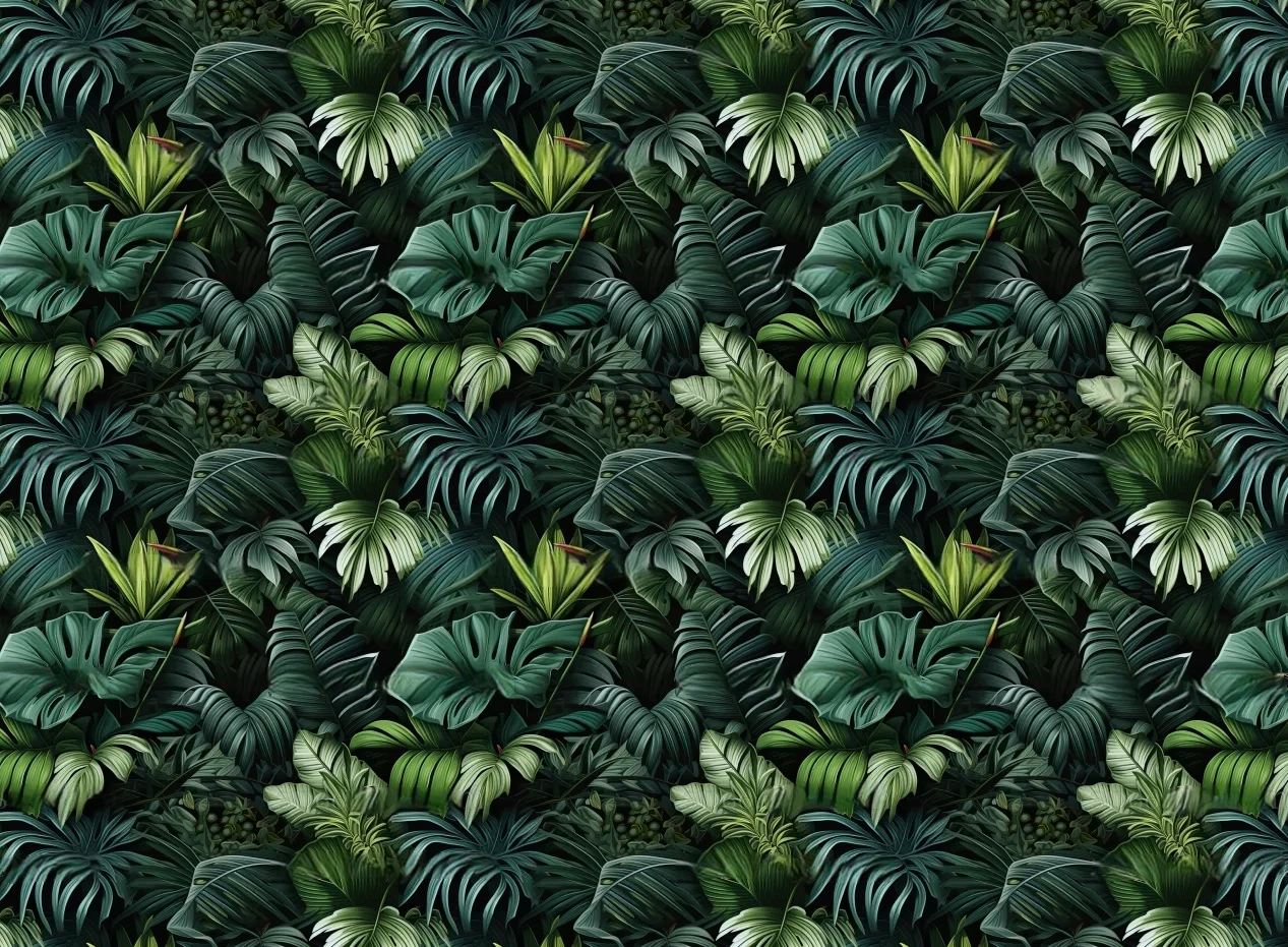 

Индивидуальные обои с изображением зеленых растений, тропического леса, фон для стен в юго-восточноазиатском пасторальном и природном стиле, декоративные обои.