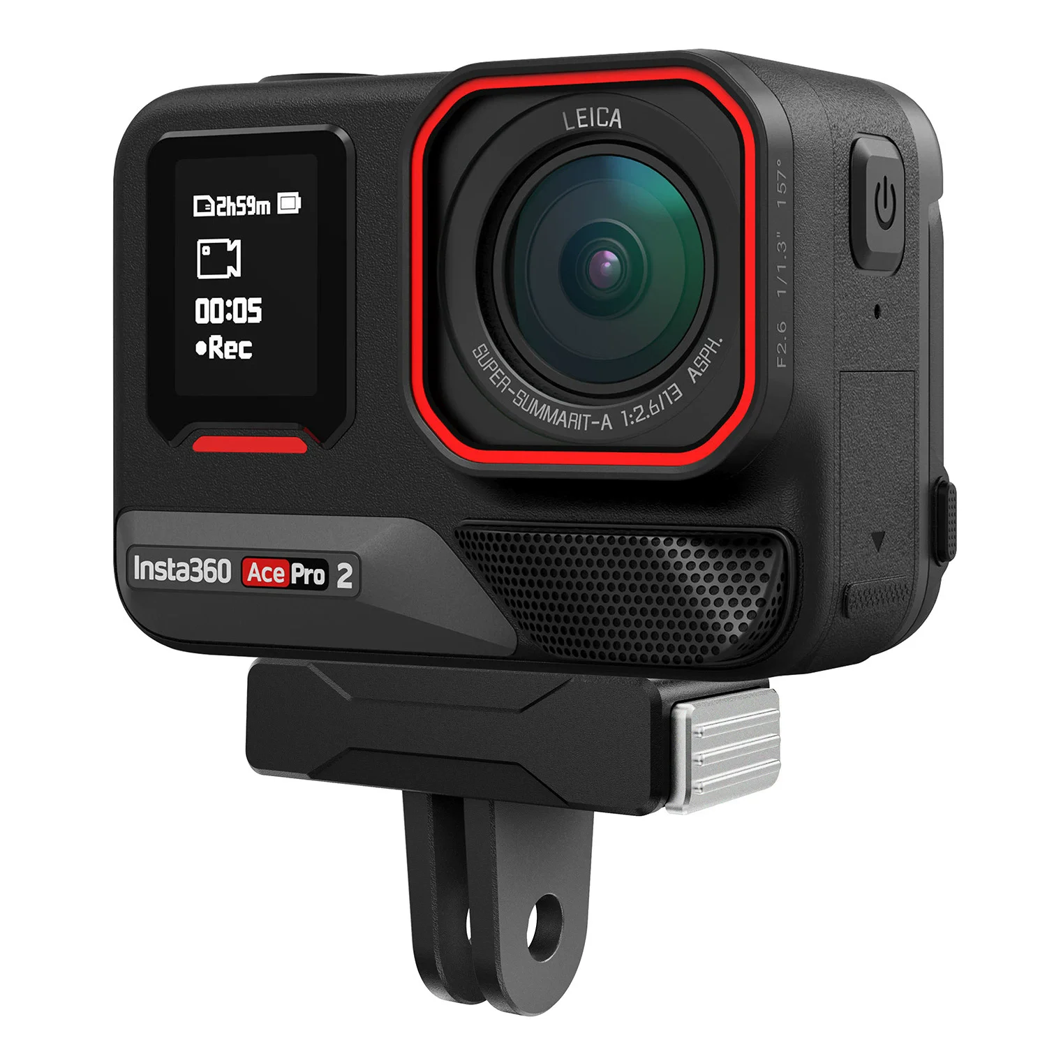 لملحقات Insta360 X5 / Ace Pro / Pro2 محول مغناطيسي قاعدة جبل واجهة حامل ثلاثي مغناطيسي توصيل لـ insta 360 x5 ACEPRO