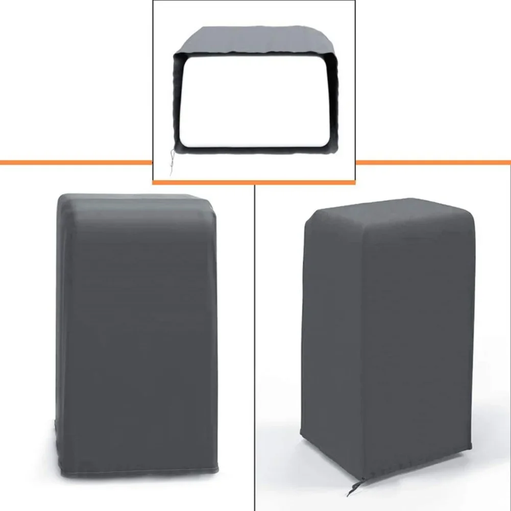 Mobile Air Conditioner Protective Dustproof Polyester Cover with Adjustable Strap and Side Pocket for Remote Control Portable AC