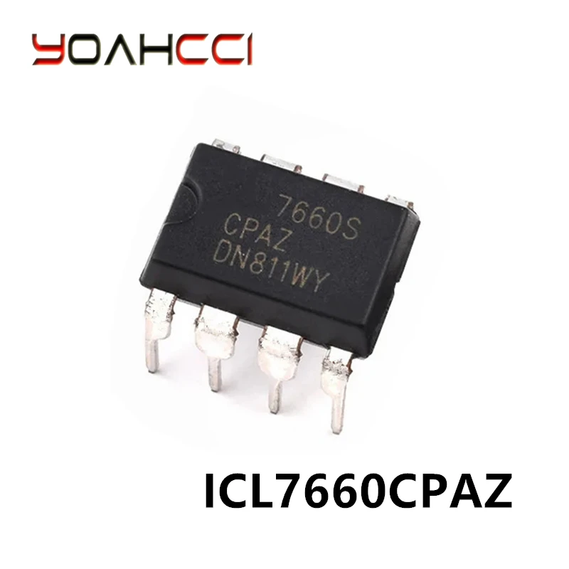 10pcs/lot ICL7660CPAZ TC7660CPA TC7660 DIP-8 In Stock