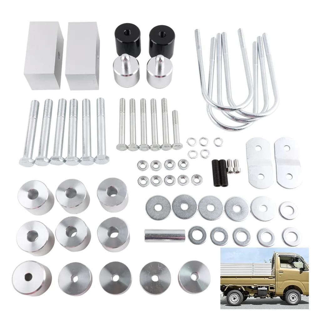 Suspension Lift Up Kits Coil Spacers Strut Shocks Absorber Spring Raise Aluminum For Jumbo SUN S500 2WD 4WD