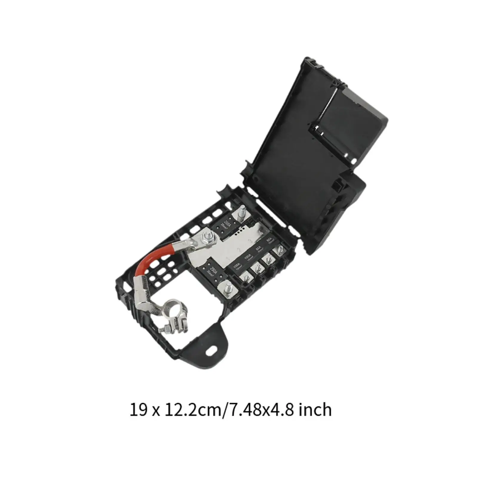 Boîte à fusibles Remplacement de la borne de batterie, Pièce de voiture, Facile à installer, Entretien 20914309 avec couvercle pour Regal 84499606-2011, 2017