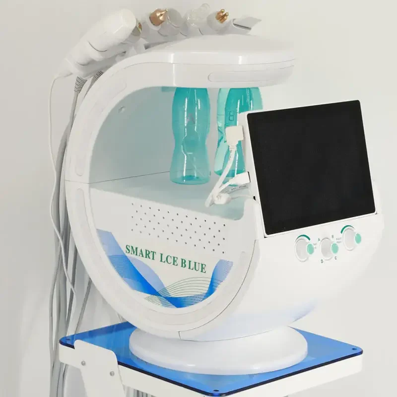 2024 Intelligent Ice Blue + Professional Hydration Machine Second Generation Salon Water Microdermabrasion Machine