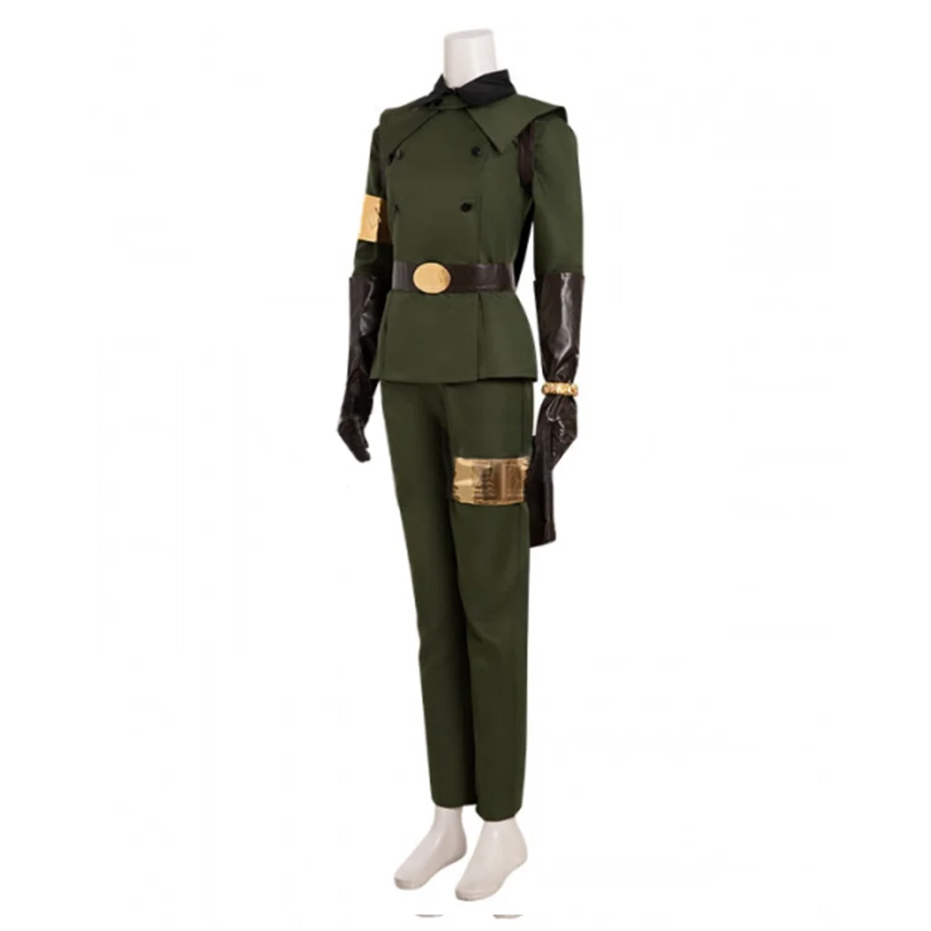 Whip Cosplay Women Sergeant Cosplay Commander Uniform Set Combat Uniform Set Women Halloween Carnival Costume