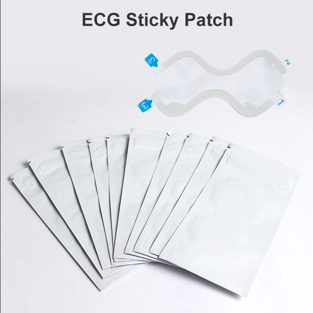 ECG EKG Pads Electrodes Medical Disposable Electrode Patch EKG Accessories Non-woven ECG Electrode Pads