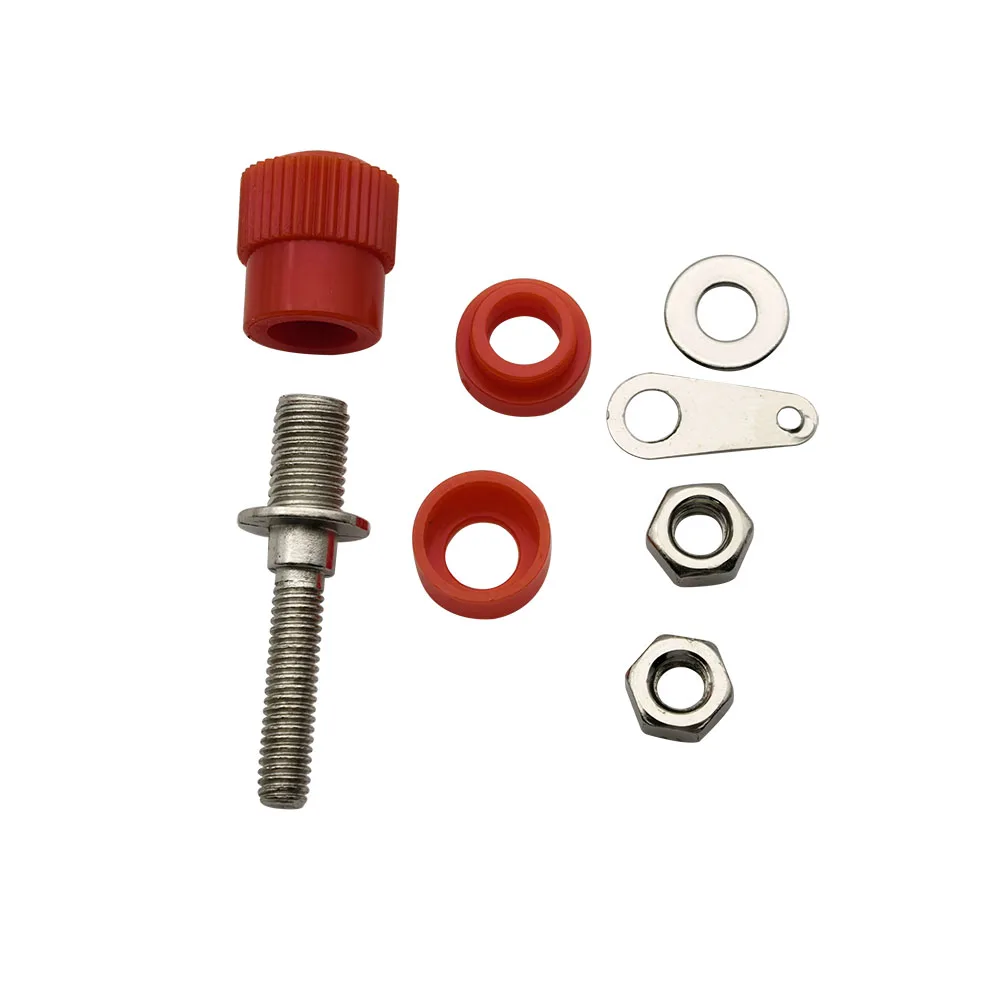 4mm Banana Socket Binding Post Terminal Connectors JS-910B Binding Posts Nut Panel Mount For Speaker Audio