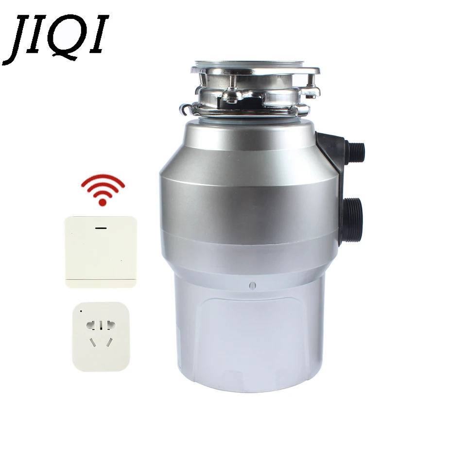 Wireless Remote Kitchen Garbage Processor Stainless Steel Blade Food Residue Disposal Crusher Grinder Sink Waste Disposer EU US