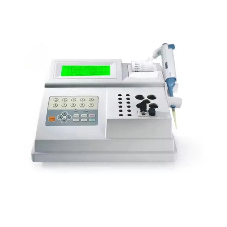 EUR VET Wholesale Dual Channel Coagulation Analyzer Veterinary Equipment Semi-automatic Coagulation Analyzer