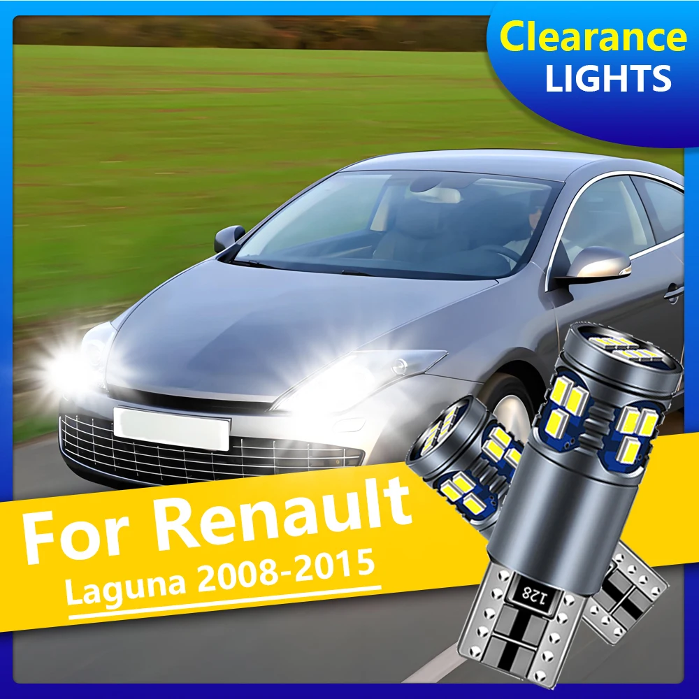 

2PCS T10 Canbus No Error Super Bright LED Clearance Light For Renault Laguna 3 III MK3 2008 2009 2010 2011 2012 2013 2014 2015
