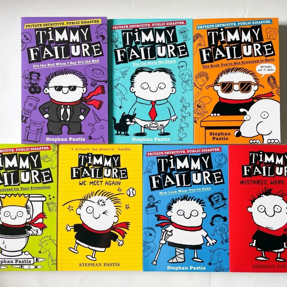The Guan Detective Timmy 1-7 volumes  Failureer Barry English Storybook