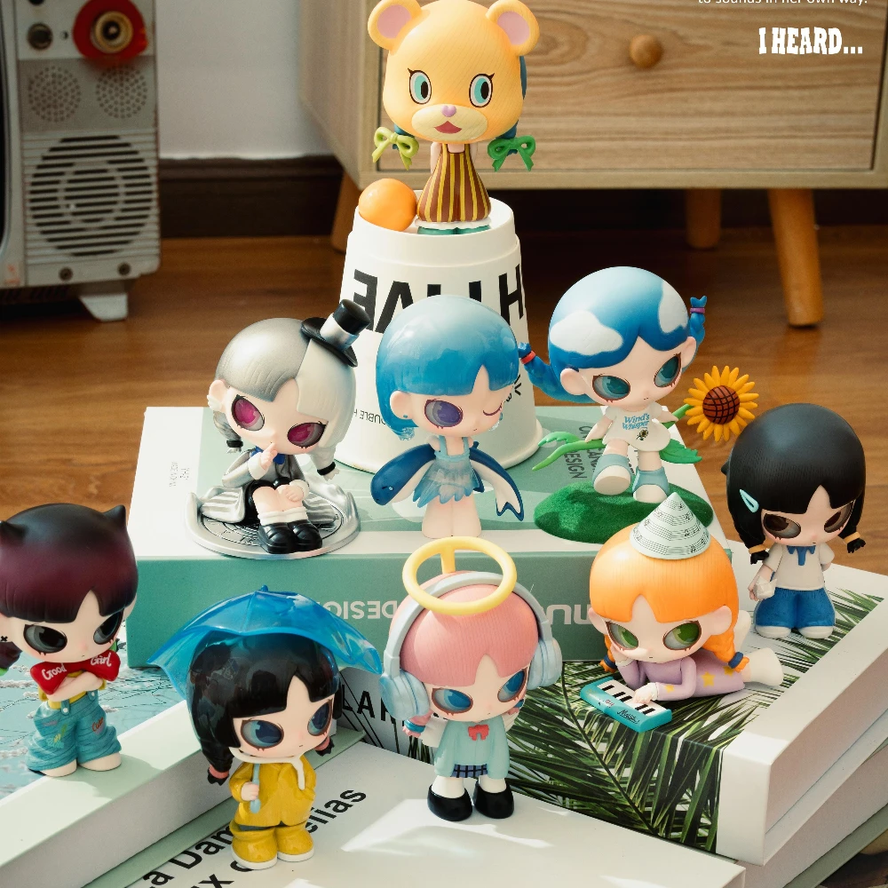 

INN I Heard Series Blind Box Kawaii Mystery Box Action Figure Anime Doll Surprise Bag Ornament Collection Model Desktop Gift Toy
