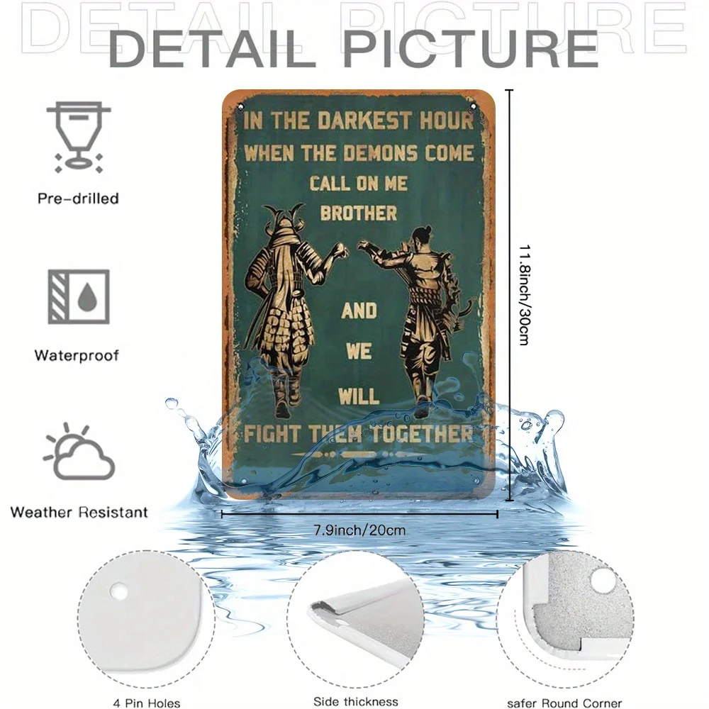 Vintage Metal Sign - 