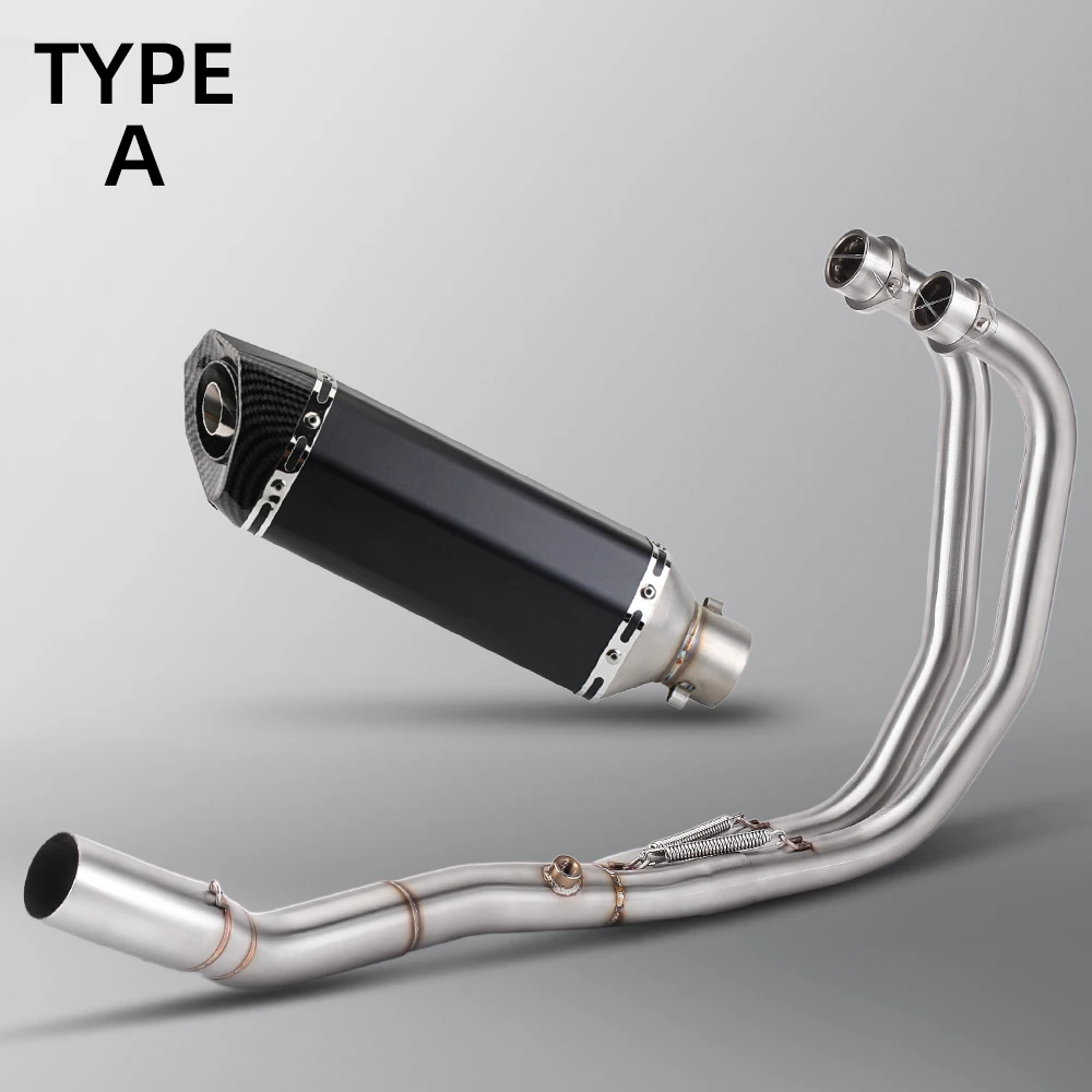 

MT03 Exhaust Header tube manifold kit For Yamaha R3 R25 MT03 MT25 2015-2026 motorcycle exhaust system motobike accessories