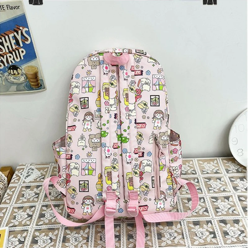 Graffiti Backpack for Teens Large  Bookbag Lightweight 19 Inch Laptop Bag for Girls Boy Casual High School College Traveling Bag