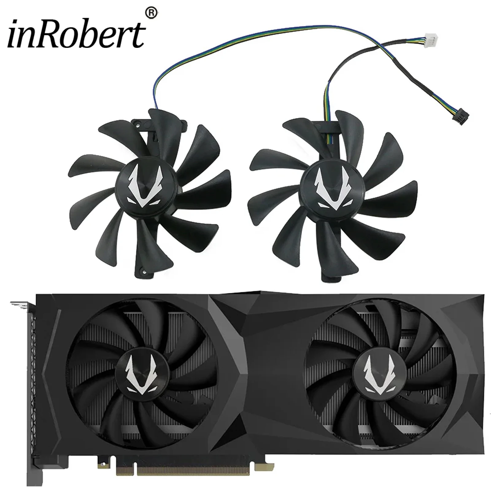 

87MM CF9015H12S Video Card Cooling Fan For ZOTAC GeForce RTX 2080 2080 Ti Graphics Card Fan Cooling