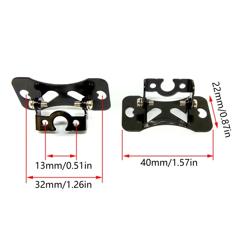 Soporte de cámara de visión trasera para coche DVR espejo de estacionamiento soporte de montaje de Metal de respaldo para C