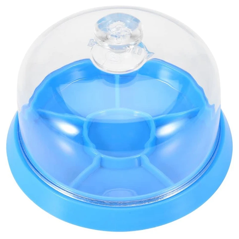 ELBA_6 Slots Watch Dust Sheet Cover with Tray Watch Movement Repair Tool Jewelry Tools Spare Protector Watchmaker Repair Tool